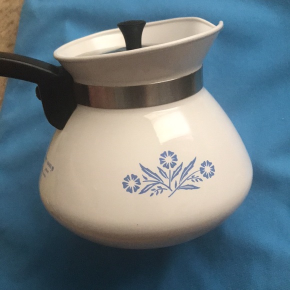 Vintage Corning Ware 4 cups coffee pot - Picture 3 of 9